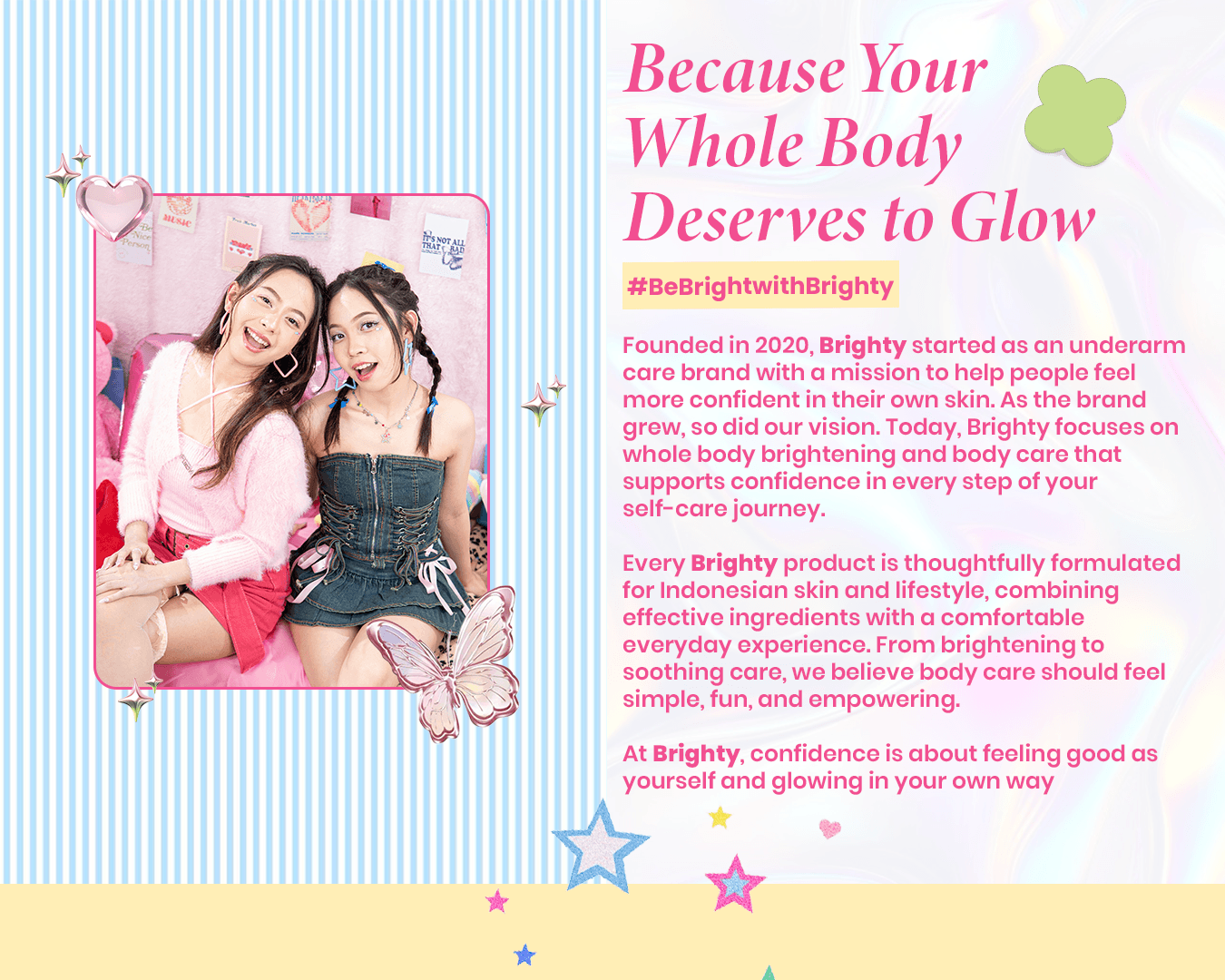 About Brighty: Because Your Whole Body Deserves to Glow