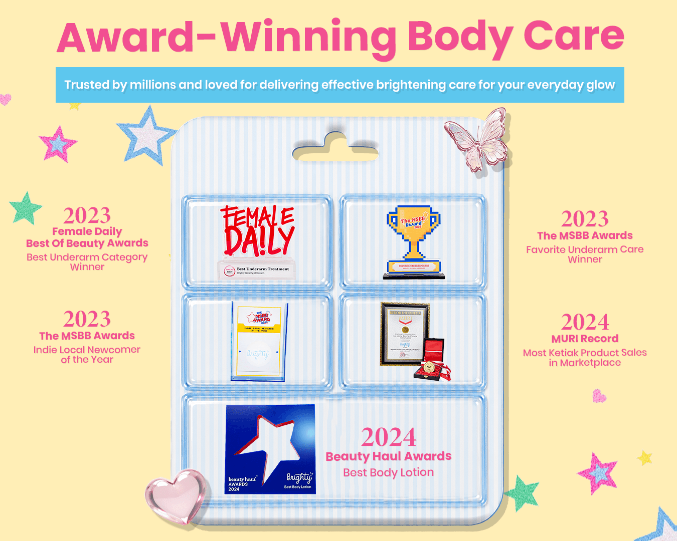 Brighty awards and recognition