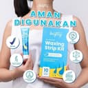 Brighty Post Shaving & Waxing Gel & Waxing Strip Kit thumbnail 2