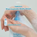 Brighty Bundle Multipurpose Exfoliating Toner X Glowing Underarm Cream X Glowing Underarm Scrub X Bright My Day Niacinamide Body Wash 300ml thumbnail 3