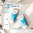 [Glowing Package] Brighty Glowing Underarm Cream 3 Pcs + Brighty Glowing Underarm Scrub 3 Pcs thumbnail 3