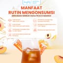 [2 Box] Brighty Asta-Drink Minuman Serbuk Rasa Peach Mango thumbnail 4