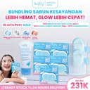 Brighty Glow & Bright Bar Soap + Bright My Day Body Wash 60ml thumbnail 1