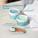Brighty Glowing Underarm Cream X Glowing Underarm Scrub X Good Body Odor thumbnail 5