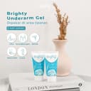 Brighty Glowing Underarm Cream X Glowing Underarm Scrub X Good Body Odor thumbnail 3