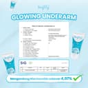 Brighty Glowing Underarm Cream X Glowing Underarm Scrub X AHA Whitening Concentrate Booster Serum thumbnail 4