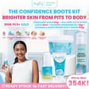 Brighty Glowing Underarm Cream X Glowing Undderarm Scrub X AHA Hero Exfoliating Liquid X Glowing & Moisturizing Body Serum 4% Niacinamide, Aloevera & Chamomile Extract thumbnail 1