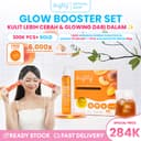 Brighty Asta-Drink Minuman Serbuk Rasa Peach Mango + AHA Whitening Concentrate Booster Serum thumbnail 1