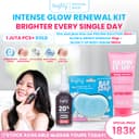 Brighty 20% AHA BHA PHA LHA Peeling Solution X low & Bright Bar Soap X Glow It Up Body Serum (180ml) thumbnail 1