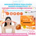 [2 Box] Brighty Asta-Drink Minuman Serbuk Rasa Peach Mango thumbnail 1