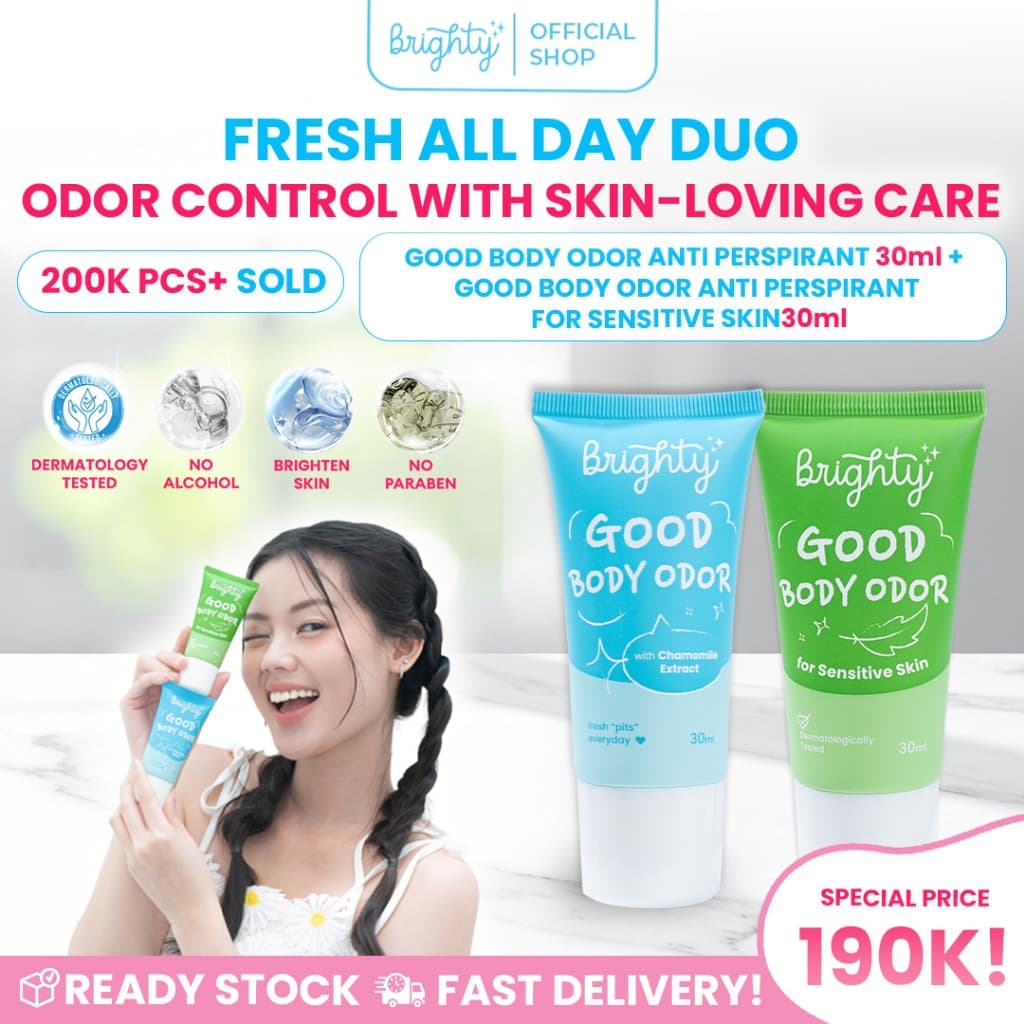 Brighty Good Body Odor X Good Body Odor For Sensitive Skin