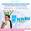 Brighty Good Body Odor X Glowing Underarm Cream X Glowing Underarm Scrub X AHA Hero Exfoliating Liquid thumbnail 1
