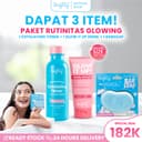Brighty Multipurpose Exfoliating Toner X Glow It Up Body Serum 100ml X Glow & Bright Bar Soap thumbnail 1