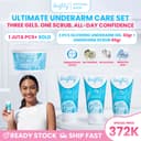[Glowing Package] Brighty Glowing Underarm Cream 3 Pcs + Brighty Glowing Underarm Scrub 1 Pcs thumbnail 1
