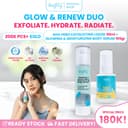Glowing & Moisturizing Body Serum 4% Niacinamide, Aloevera & Chamomile Extract X AHA Hero Exfoliating Liquid Serum thumbnail 1