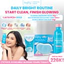 [PAKET HEMAT GLOWING] Brighty Multipurpose Exfoliating Toner X Glowing Underarm Cream X Glow & Bright Bar Soap thumbnail 1