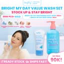 Brighty Bright My Day Niacinamide Body Wash 300 ML + Bright My Day Niacinamide Body Wash 60 ML thumbnail 1