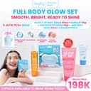 Brighty Glow It Up Body Serum (180ml) X Glow & Bright Bar Soap X AHA Whitening Concentrate Booster Serum X Bright My Day Niacinamide Body Wash 60ml thumbnail 1