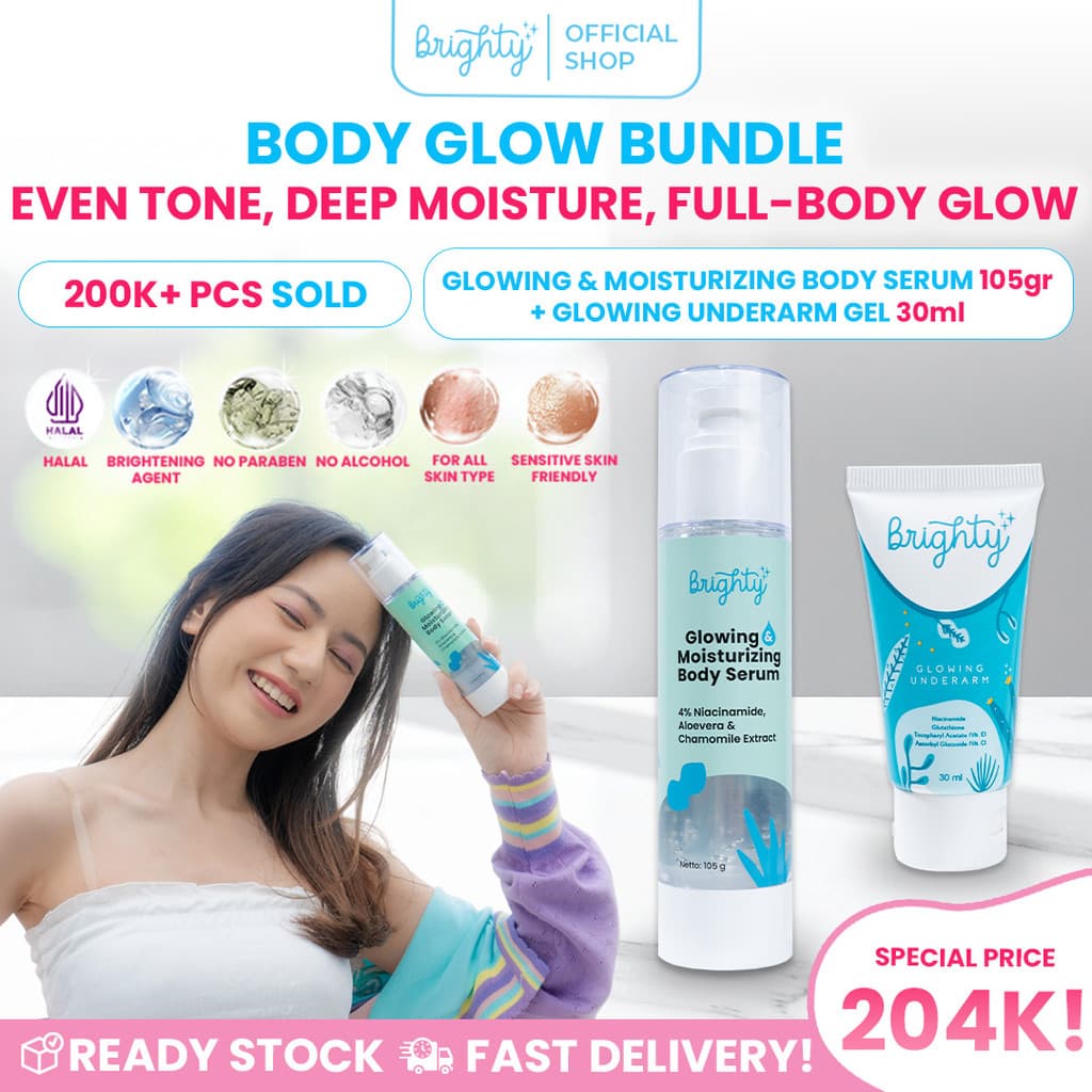 Brighty Glowing Underarm Cream & Moisturizing Body Serum