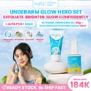 Brighty Glowing Underarm Cream X AHA Hero Exfoliating Liquid thumbnail 1