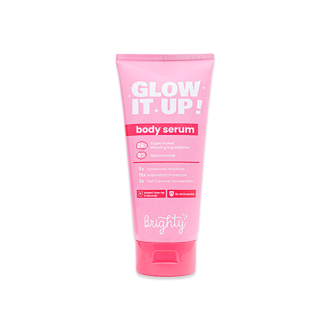 Glow It Up Body Serum 180ml – Serum Badan dengan Instant Tone Up Effect dengan 26X Glowing Actives