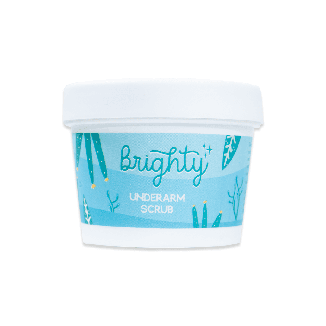 Brighty Underarm Scrub – Scrub Ketiak Pencerah untuk Mengangkat Sel Kulit Mati & Membantu Mencerahkan Ketiak