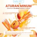 [NEW LAUNCH] Brighty Minuman Serbuk Rasa Peach Mango Minuman Pencerah Minuman Collagen Collagen Glutathione thumbnail 2