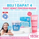 Bighty Glow It Up Body Serum 100ml X Glow & Bright Bar Soap X Advance Glowing Body Slime Mask thumbnail 1